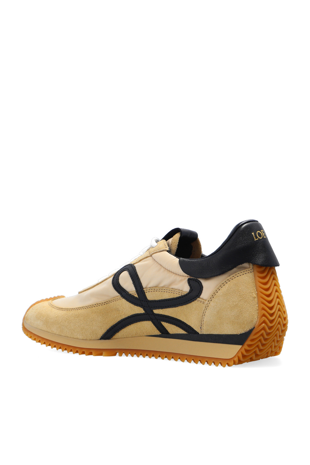 スニーカー LOEWE 25SS Flow Runner Suede Sneakers L815282X39 GOLDBLACK Buy Loewe Wmns Flow Runner 'Gold Black' - L815282X39 8133 | GOAT